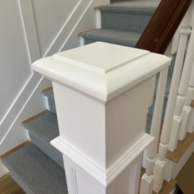 Clean and pristine interior painting execution